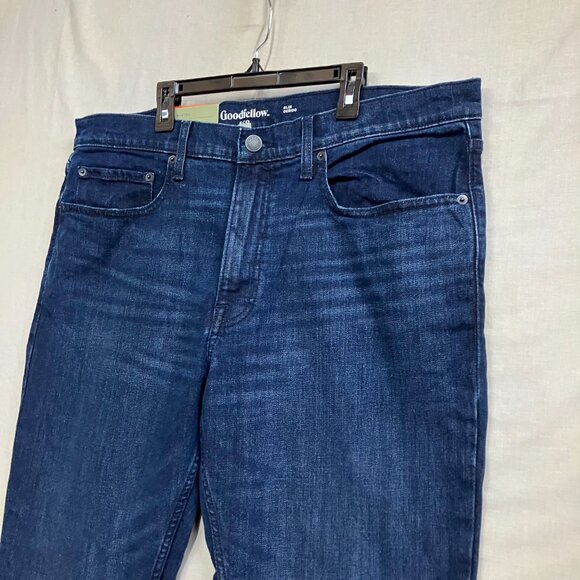 Goodfellow & Co Men's 40X30 Brooks Mid Rise Heavyweight Slim Fit Leg Full Jeans - Picture 11 of 16